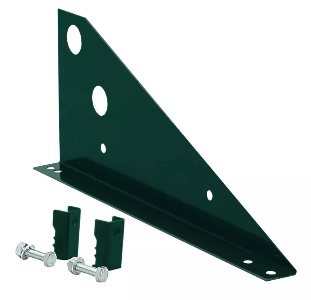 Кронштейн снегозадержателя для фальцевой кровли Optima RAL 6005 купить в краснодаре