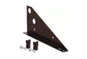 Кронштейн снегозадержателя для фальцевой кровли Optima RAL 8017 – Купить оптом и в розницу