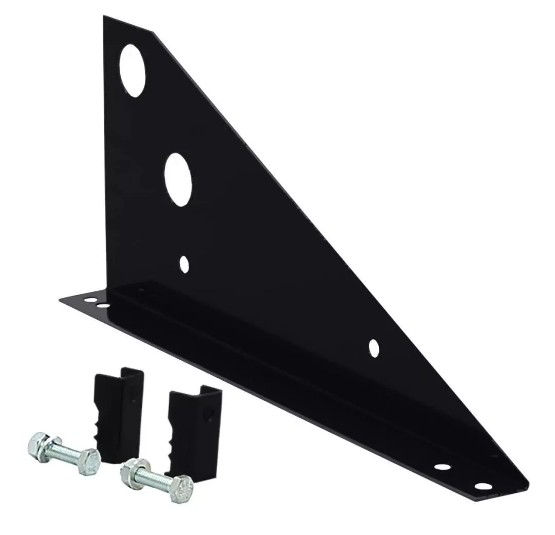 Кронштейн снегозадержателя для фальцевой кровли Optima RAL 9005 купить в краснодаре