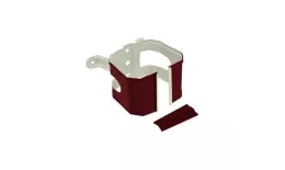 Кронштейн трубы на дерево прямоугольный Vortex Grand Line RAL 3005 Красное вино. Цена: 174 руб. Артикул: GrandLine-VOD-64