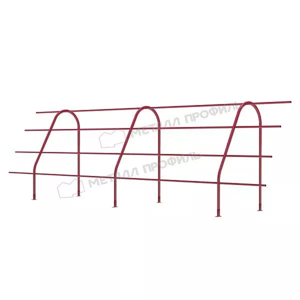 Ограждение кровельное ОК-h1200х3000 мм (3005) купить в краснодаре