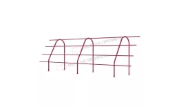 Ограждение кровельное ОК-h1200х3000 мм (3005). Цена: 6768 руб. Артикул: 43481