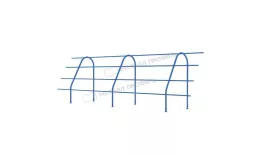 Ограждение кровельное ОК-h1200х3000 мм (5003). Цена: 7445 руб. Артикул: 43499