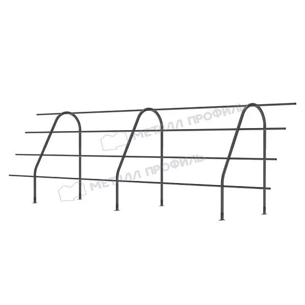 Ограждение кровельное ОК-h1200х3000 мм (7024) купить в краснодаре