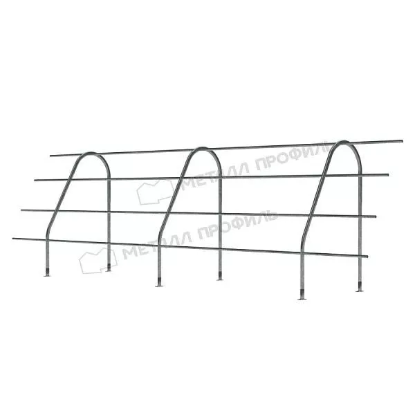 Ограждение кровельное ОК-h1200х3000 мм (ОЦ) купить в краснодаре