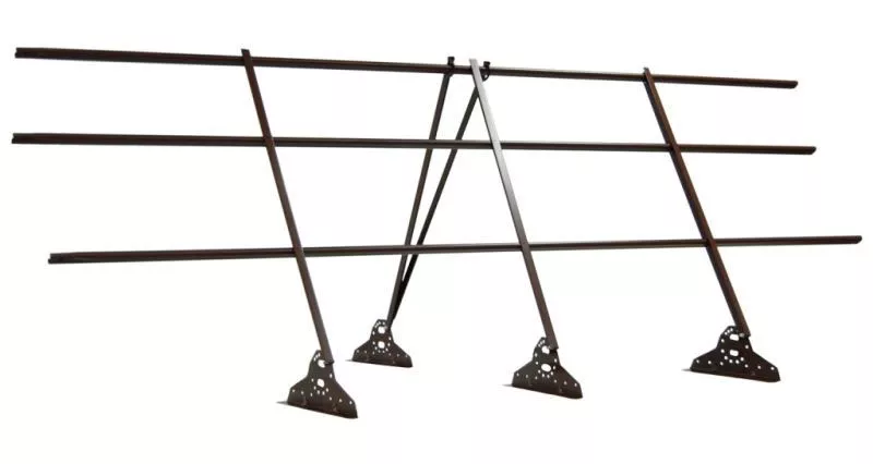 Ограждение кровельное на фальц Grand Line 1,2х3 RAL 8017 купить в краснодаре