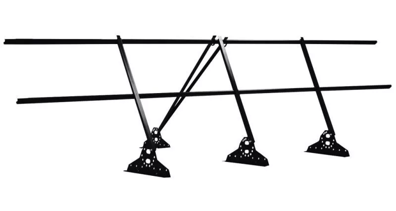 Ограждение кровельное на фальц Grand Line 0,9х3 RAL 9005 купить в краснодаре