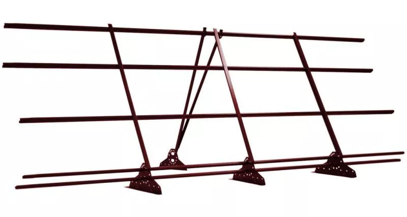 Ограждение кровельное со снегозадержателем Grand Line 1,2х3м RAL 3011 купить в краснодаре