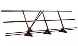 Ограждение кровельное со снегозадержателем на фальц Grand Line 0,9х3м RAL 3009. Цена: 9417 руб. Артикул: 44078