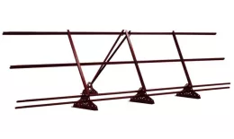 Ограждение кровельное со снегозадержателем Grand Line 0,9х3м RAL 3011. Цена: 6949 руб. Артикул: 44045