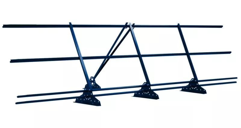 Ограждение кровельное со снегозадержателем на фальц GL 0,9х3 RAL 5005 купить в краснодаре