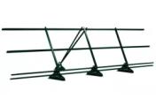 Ограждение кровельное со снегозадержателем Grand Line 0,9х3м RAL 6005 – Купить оптом и в розницу