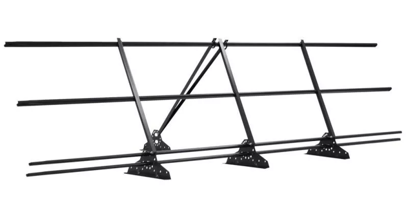 Ограждение кровельное со снегозадержателем на фальц Grand Line 0,9х3м RAL 7004 купить в краснодаре