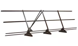 Ограждение кровельное со снегозадержателем на фальц Grand Line 1,2х3м RAL 8017. Цена: 10560 руб. Артикул: 44099