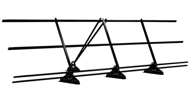 Ограждение кровельное со снегозадержателем на фальц Grand Line 0,9х3м RAL 9005 купить в краснодаре