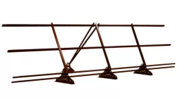 Ограждение кровельное со снегозадержателем на фальц Grand Line 0,9х3м RR 29. Цена: 9417 руб. Артикул: 44090