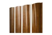 Штакетник Круглый с прямым резом 0,45 Print-Double Premium Golden Wood Fresh – Купить оптом и в розницу