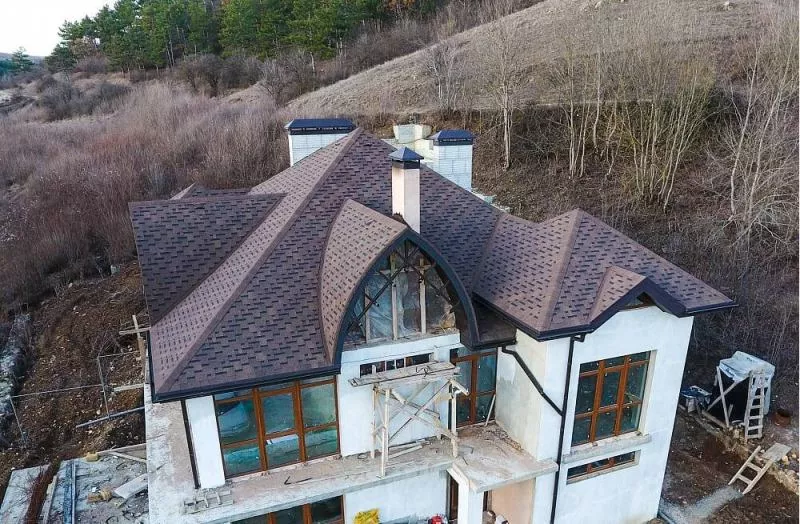 Гибкая черепица Docke PREMIUM Генуя кунжут купить в краснодаре