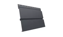 Квадро брус 0,45 Drap TwinColor с пленкой RAL 7024 мокрый асфальт. Цена: 823 руб. Артикул: 40215