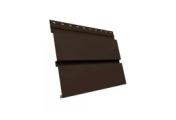 Квадро брус 3D 0,45 Drap с пленкой RAL 8017 шоколад – Купить оптом и в розницу