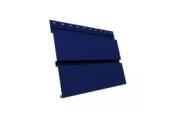 Квадро брус 3D 0,45 PE с пленкой RAL 5002 ультрамариново-синий – Купить оптом и в розницу