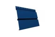 Квадро брус 3D 0,45 PE с пленкой RAL 5005 сигнальный синий – Купить оптом и в розницу