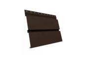 Квадро брус 3D 0,5 PurPro с пленкой RAL 8017 шоколад – Купить оптом и в розницу