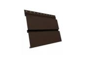 Квадро брус 3D 0,5 Satin с пленкой RAL 8017 шоколад – Купить оптом и в розницу