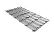 Металлочерепица Grand Line Квинта плюс 3D (Kvinta Plus 3D) 0,45 Drap RAL 7004 сигнальный серый – Купить оптом и в розницу