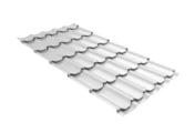 Металлочерепица Grand Line Квинта плюс 3D (Kvinta Plus 3D) 0,5 Satin RAL 9003 сигнальный белый – Купить оптом и в розницу