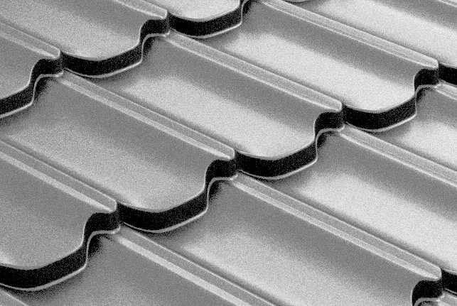 Металлочерепица GL Квинта плюс 3D (Kvinta Plus 3D) 0,5 GreenCoat Pural Matt RR 21 светло-серый купить в краснодаре