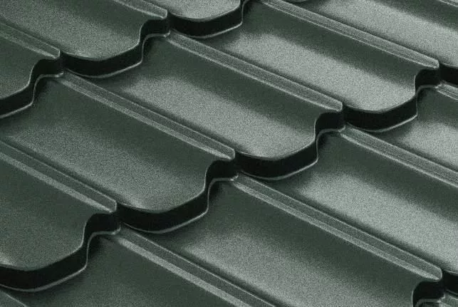 Металлочерепица GL Квинта плюс (Kvinta Plus) 0,5 GreenCoat Pural RAL 6020 хромовый зеленый купить в краснодаре