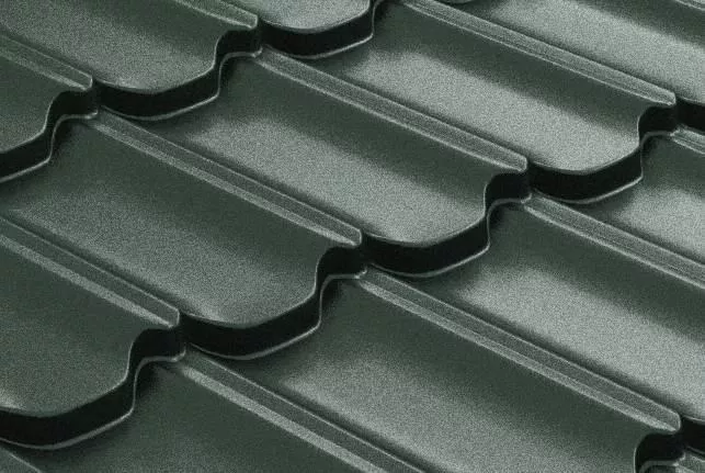 Металлочерепица GL Квинта плюс (Kvinta Plus) 0,5 GreenCoat Pural Matt RAL 6020 хромовая зелень купить в краснодаре