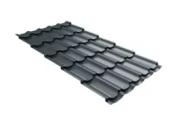 Металлочерепица GL Квинта плюс (Kvinta Plus) 0,5 Rooftop Matte RAL 7016 антрацитово-серый – Купить оптом и в розницу