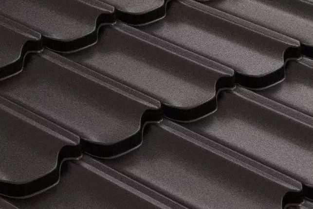 Металлочерепица GL Квинта плюс (Kvinta Plus) 0,5 GreenCoat Pural RR 32 темно-коричневый купить в краснодаре