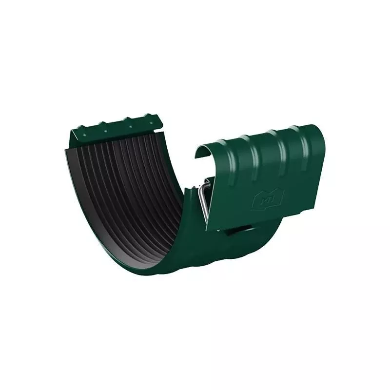 Соединитель желоба Металл Профиль Престиж D150х100 RAL 6005 Зеленый купить в краснодаре