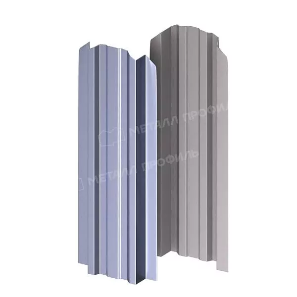 Штакетник металлический МЕТАЛЛ ПРОФИЛЬ LАNE-O 16,5х99 (PURMAN-20-Galmei-0.5) купить в краснодаре