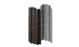 Штакетник металлический МЕТАЛЛ ПРОФИЛЬ LАNE-O 16,5х99 (VALORI-20-DarkBrown-0.5). Цена: 1186 руб. Артикул: 39540