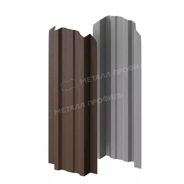 Штакетник металлический МЕТАЛЛ ПРОФИЛЬ LАNE-O 16,5х99 (VALORI-20-OxiBеige-0.5) купить в краснодаре