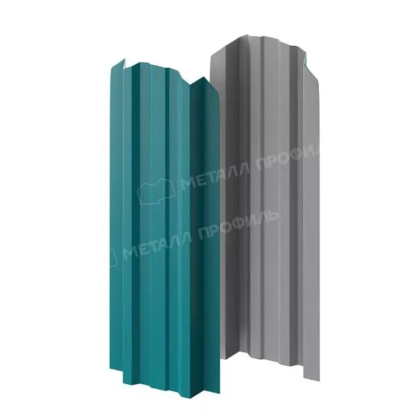 Штакетник металлический МЕТАЛЛ ПРОФИЛЬ LАNE-O 16,5х99 (ПЭ-01-5021-0.4) купить в краснодаре