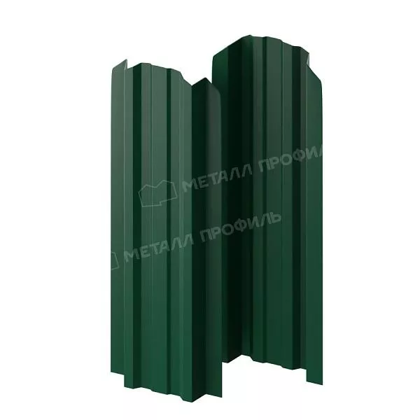 Штакетник металлический МЕТАЛЛ ПРОФИЛЬ LАNE-O 16,5х99 (ПЭД-01-6005\6005-0.45) купить в краснодаре