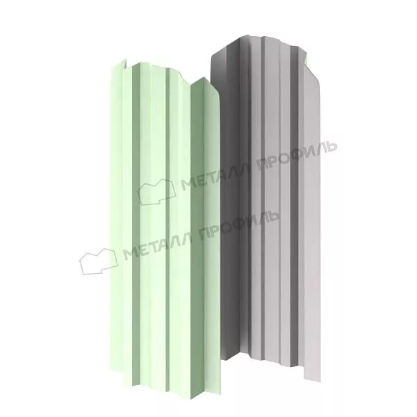 Штакетник металлический МЕТАЛЛ ПРОФИЛЬ LАNE-O 16,5х99 (ПЭ-01-6019-0.45) купить в краснодаре