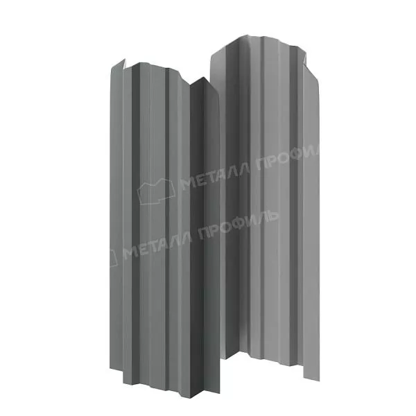 Штакетник металлический МЕТАЛЛ ПРОФИЛЬ LАNE-O 16,5х99 (ПЭ-01-7005-0.45) купить в краснодаре