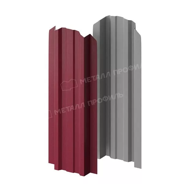 Штакетник металлический МЕТАЛЛ ПРОФИЛЬ LАNE-O 16,5х99 (VikingMP-01-3005-0.45) купить в краснодаре