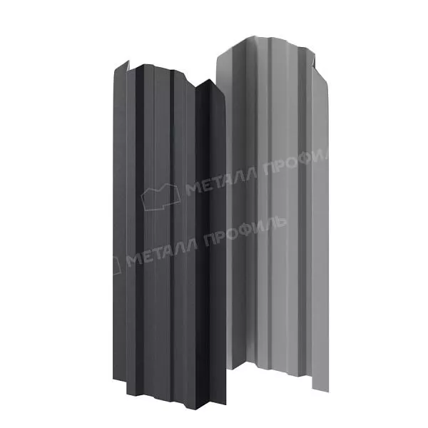 Штакетник металлический МЕТАЛЛ ПРОФИЛЬ LАNE-O 16,5х99 (VikingMP-01-7024-0.45) купить в краснодаре