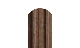 Штакетник металлический МЕТАЛЛ ПРОФИЛЬ LАNE-O 16,5х99 (ECOSTEEL_МАД-01-МореныйДуб-0.5). Цена: 1815 руб. Артикул: 39760