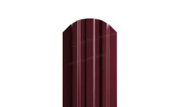 Штакетник Металл Профиль LANE-O (полукруглый верх) PE 0,45 мм двусторонний RAL 3005 красное вино. Цена: 1055 руб. Артикул: MP_Sht_489