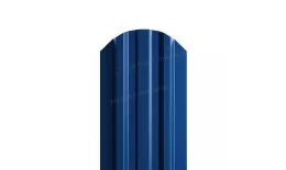 Штакетник Металл Профиль LANE-O (полукруглый верх) NormanMP 0,5 мм RAL 5005 сигнальный синий. Цена: 1086 руб. Артикул: MP_Sht_041