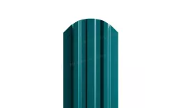 Штакетник Металл Профиль LANE-O (полукруглый верх) PE 0,45 мм RAL 5021 водная синь. Цена: 994 руб. Артикул: MP_Sht_022