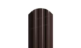 Штакетник Металл Профиль LANE-O (полукруглый верх) PURETAN 0,5 мм RAL 8017 шоколад. Цена: 1320 руб. Артикул: MP_Sht_057